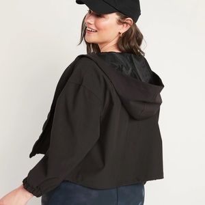 Old Navy Cropped Rain Jacket